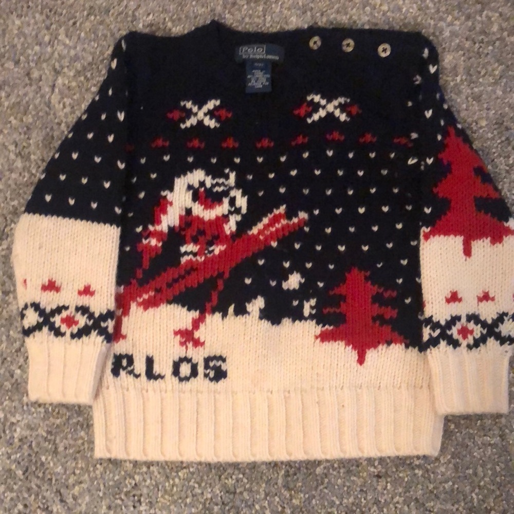 Polo Ralph Lauren boys 3T wool sweater